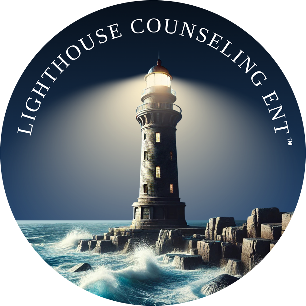 lighthouse counseling logo trademark icon
